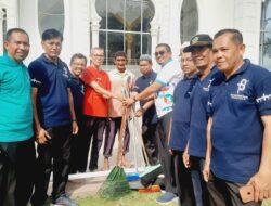 HAB Kemenag Aceh Besar, Bersihkan Mesjid dan Pantai di Lhoknga
