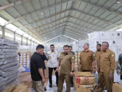 Pj Bupati Aceh Besar Bersama Forkopimda Pantau Logistik Pemilu