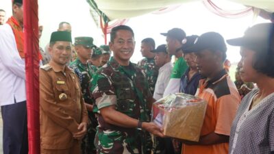 Pangdam IM Tinjau Lahan Jagung Program Ketahanan Pangan “I’M Jagong di Kutacane