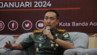 Dandim 0101/KBA : Peran Strategis TNI Pada Pemilu 2024 Jaga Netralitas