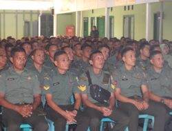 Ratusan Personel Kodim 0101/KBA Ikut Sosialisasi Program Asabri, My Pertamina dan UT
