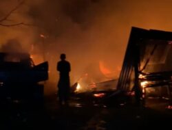 Satu Unit Rumah dan Satu Dam Truck di Balohan Sabang Hangus Terbakar