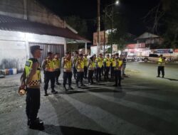 Polres Aceh Besar Gelar Razia Rutin KRYD dan Cipta Kondisi Jelang Pemilu 2024