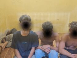 Personel Polsek Syiah Kuala Amankan Para Pelaku Tawuran