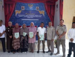 Proteksi Tanah Wakaf, Kemenag Aceh Besar Ajak Masyarakat Manfaatkan Program PTSL