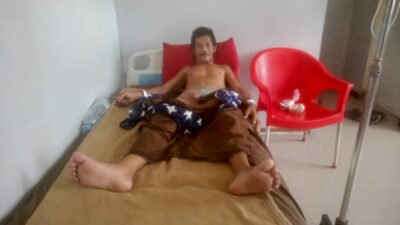 Anjanudin, Pasien RSUD Simeulue Harapkan Uluran Tangan Para Dermawan