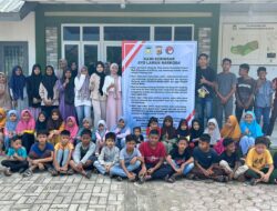 Mahasiswa dan Pelajar Kampung Bebas Narkoba Rima Jeuneu Ikrar “Ayo Lawan Narkoba”