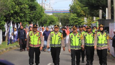 Polisi Sukses Amankan Kampanye Terbuka Capres Nomor Urut Satu di Aceh