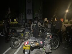 Polres Aceh Jaya Tertibkan Balap Liar dan Knalpot Tidak Sesuai Spesifikasi Teknis