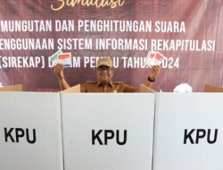 KIP Lhokseumawe Gelar Simulasi Pemungutan dan Penghitungan Suara Pemilu