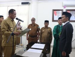 Pj Bupati Aceh Selatan Lantik Zirhan SP Sebagai Direktur BUMD PD Fajar Selatan