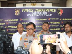 Warga Serahkan Dua Pucuk Senjata Api ke Polres Aceh Timur