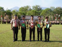 Pangdam IM Buka Perkemahan Pramuka Saka Wira Kartika Tingkat Kodam IM di Kota Jantho