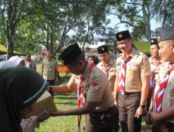 Dandim 0101/KBA Hadiri Pembukaan Perkemahan Pramuka Saka Wira Kartika Terpusat Tingkat Kodam IM