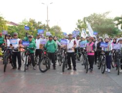 Tingkatkan Sinergitas, Pangdam IM Ikuti Funbike Sinegritas TNI-Polri