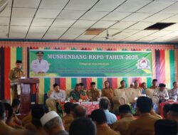 Musrenbang Kecamatan Meureubo, Mahdi : Sinergi Antara Pemerintah dan Masyarakat untuk Pembangunan Desa