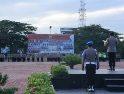 Pimpinan Polda Aceh Sampaikan Terima Kasih Kepada Personel Polri Yang Bertugas di TPS