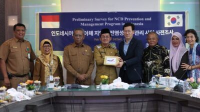 Bahas Kerjasama Bidang Kesehatan, Pj Wali Kota Terima Pejabat KAHP Korea
