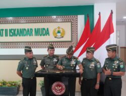 Pangdam IM Hadiri Peresmian Rumah Sakit Pusat Pertahanan Negara Secara Virtual