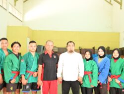 Jelang PON XXI, Ketua Ferkushi Aceh Kunjungi Pusat Pelatda Cabor Kurash