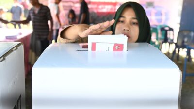 KIP Aceh Besar Adakan PSU di TPS 1 Gampong Teubaluy