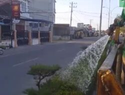 Akibat Kekeringan, Tanaman di Trotoar Jalan Kota Lhokseumawe Terancam Mati