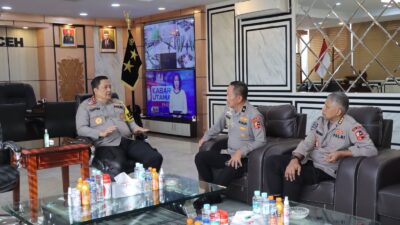 Kapolda Aceh Terima Kunjungan Tim Puslitbang Polri