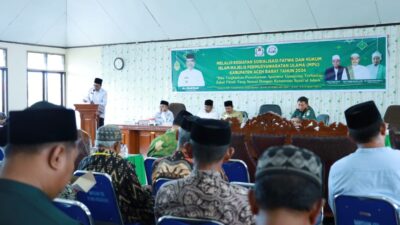 MPU Aceh Barat Gelar Sosialiasi Fatwa dan Hukum Zakat Fitrah