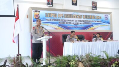 Wakapolda Aceh Buka Latpraops Keselamatan Seulawah Tahun 2024