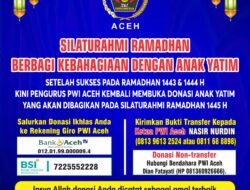 PWI Aceh Buka Donasi Santunan Yatim Ramadhan 1445 H