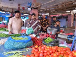 Sekda Aceh Besar Pantau Pasar Tradisional Seulimeum