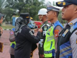 Apel Gelar Pasukan Operasi Keselamatan Seulawah di Polres Nagan Raya