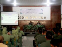 Kumdam IM Adakan Penyuluhan Hukum untuk Puluhan Personel Kodim 0101/Kota Banda Aceh