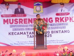 Pj Bupati Iswanto Buka Musrenbang RKPD Kecamatan Tahun 2025