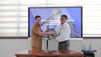 Pemko Banda Aceh Serahkan LKPD Unaudited Tahun Anggaran 2023 ke BPK
