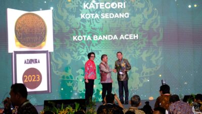 Rabu, Piala Adipura XI akan Diarak Keliling Kota Banda Aceh