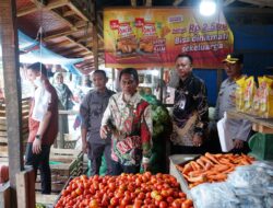 Sekda dan Forkopimda Nagan Raya Sidak ke Sejumlah Pasar