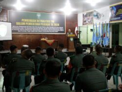 Kodim 0101/Kota Banda Aceh Gelar Pembinaan Netralitas TNI Dalam Pemilu 2024