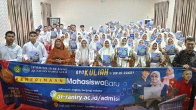 Kepala SMAN 1 Peureulak dan SMAN 1 Idi Rayeuk Sambut Kehadiran Admisi UIN Ar-Raniry
