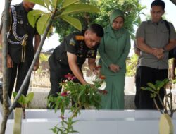 Tiba di “Tanah Rencong” Pangdam IM Ziarah ke Makam Orang Tuanya