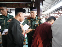 Pangdam IM Gelar Yasinan dan Do’a Bersama dengan Anak Yatim di Rumah Dinasnya