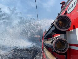 Aspol Seulimeum Terbakar, 10 unit Rumah Ludes Dimangsa Api