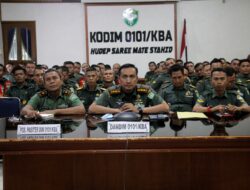 Dandim 0101/Kota Banda Aceh Siap Dukung Program Pemerintah Ketahanan Pangan Nasional