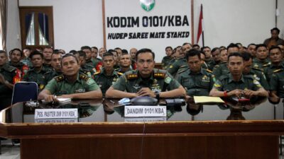 Dandim 0101/Kota Banda Aceh Siap Dukung Program Pemerintah Ketahanan Pangan Nasional