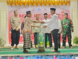 Dibuka Kasubbag TU Kakankemenag, Tujuh Kafilah Ramaikan MTQ ke 32 di Masjid Lampupok