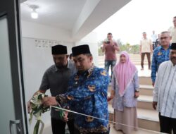 Pj Bupati Iswanto Resmikan Tempat Wudhu Wakaf di Masjid Agung Al Munawwarah