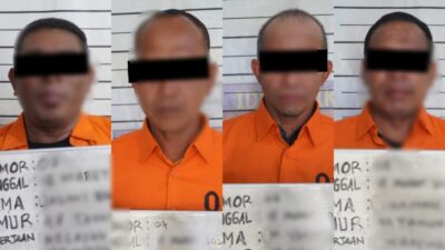 Polisi Tahan Empat Pelaku Pengeroyokan dan Pengrusakan Kantor KONI Aceh Timur