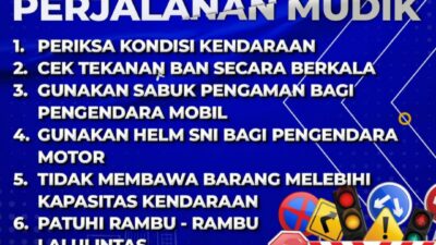 Ini Dia Tips Bagi Pemudik Agar Aman Dalam Perjalanan