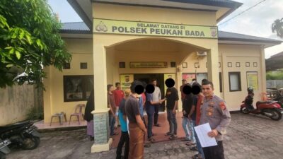 Polsek Peukan Bada Damaikan Kesalahpahaman Antar Kelompok Remaja