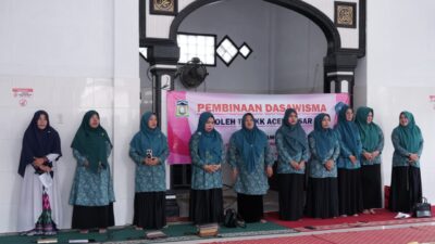 TP-PKK Aceh Besar Gelar Pembinaan Dasawisma di Gampong Lamgeuriheu Lhoong